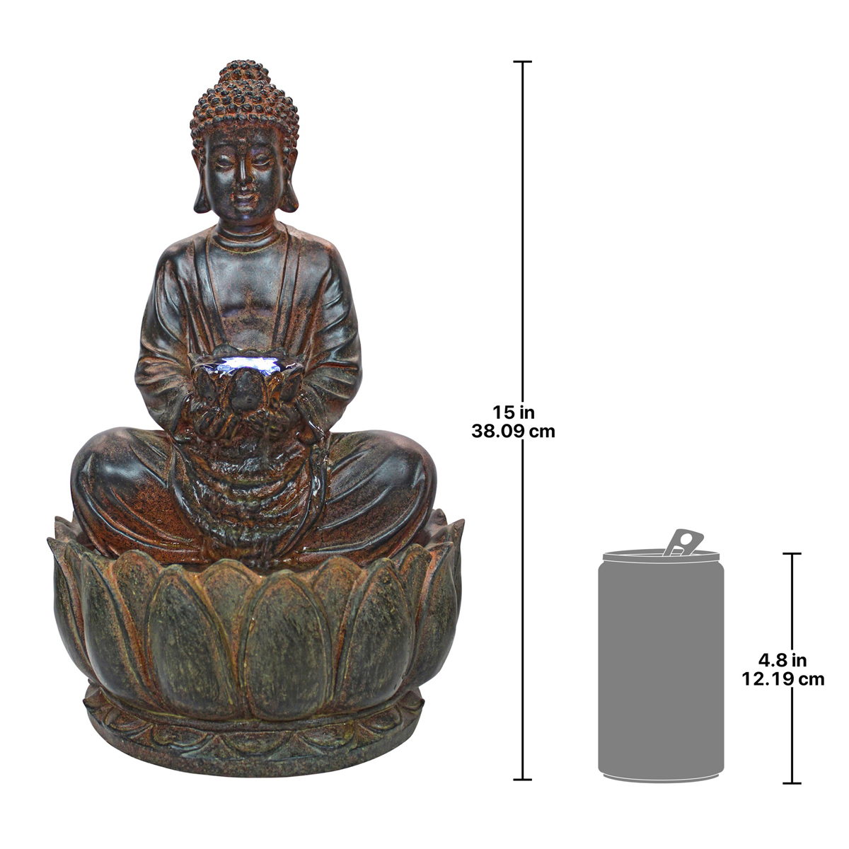 Image Thumbnail for Dt Endless Serenity Buddha Fountain
